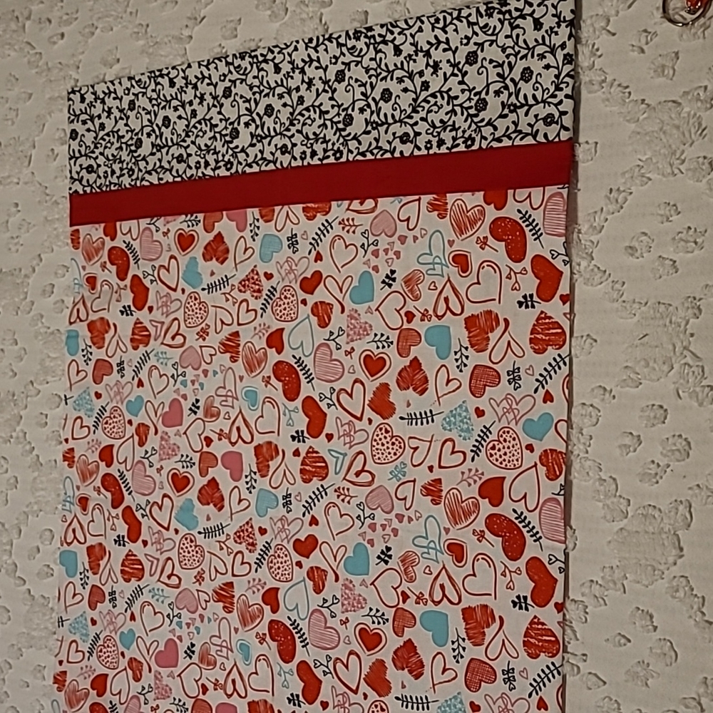 Pair of Handmade Valentine Pillowcases